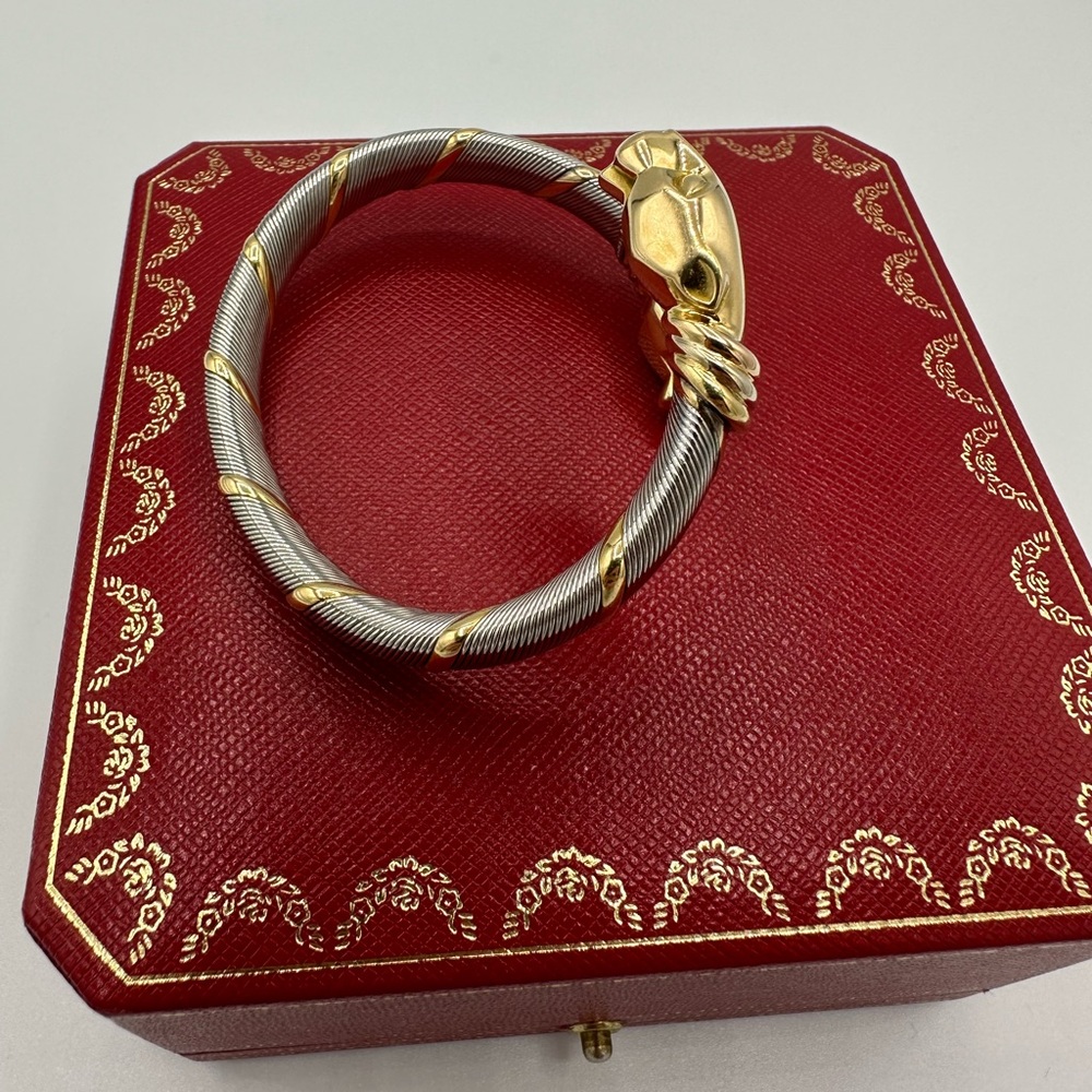 Cartier Panther Bypass Bracelet - Picture 12 of 15
